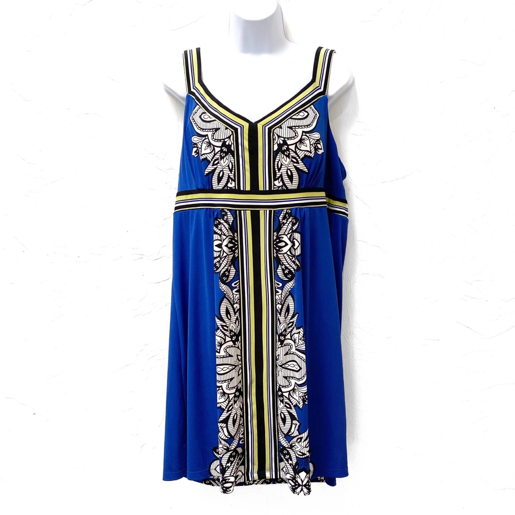 Apt. 9 Gorgeous V-Neck Sleeveless Dress Size Xl